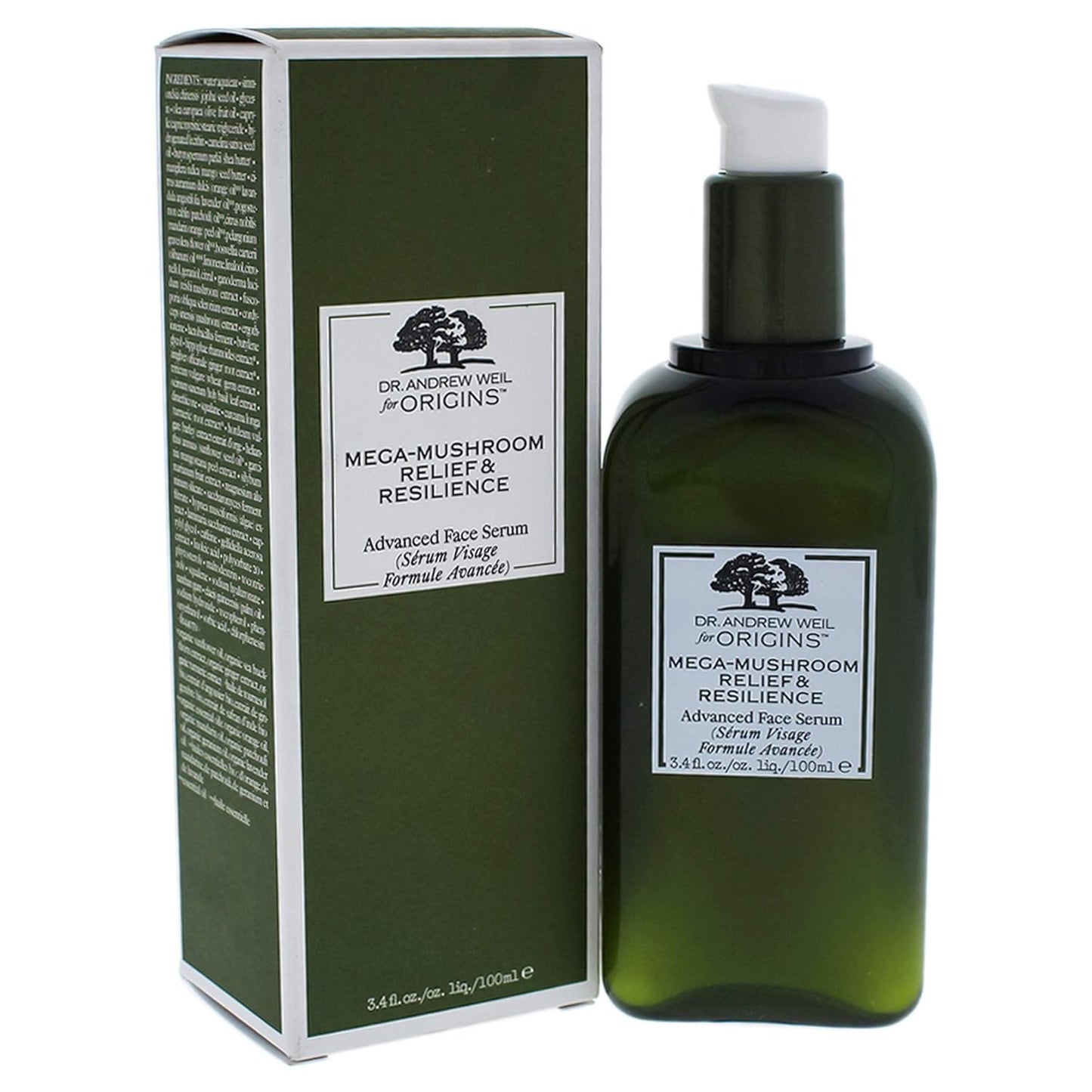 Dr. Andrew Weil Mega-Mushroom Skin Relief Advanced Face Serum 50Ml, 1.7 Fl Oz (Pack of 1), (I0110390)