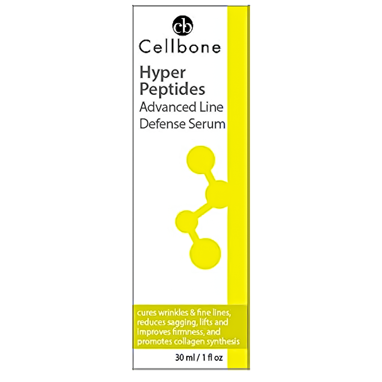 Cellbone Hyper Peptides Advanced Line Defense Serum – 1 Fl. Oz – Anti-Wrinkle & Firming Treatment