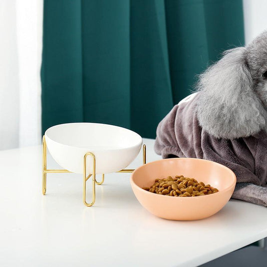 Ceramic Pet Bowl – Stylish Durable and Functional Dining Solution for Dogs and Cats