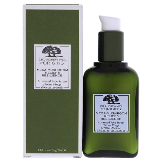 Dr. Andrew Weil Mega-Mushroom Skin Relief Advanced Face Serum 50Ml, 1.7 Fl Oz (Pack of 1), (I0110390)
